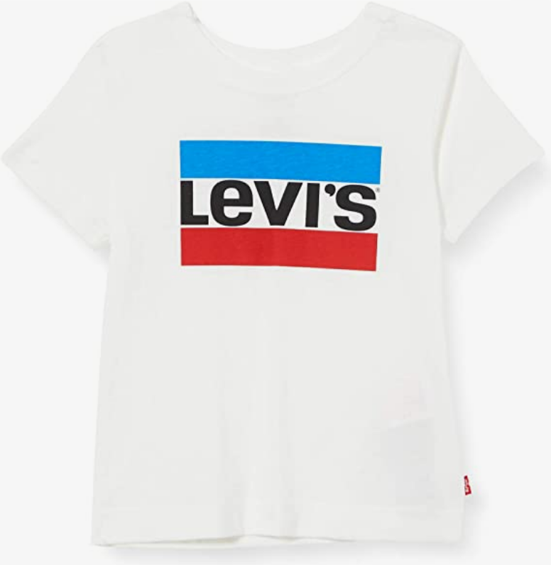 Levi's KIds T-shirt manica corta Logo Tee 8E8568-001 white
