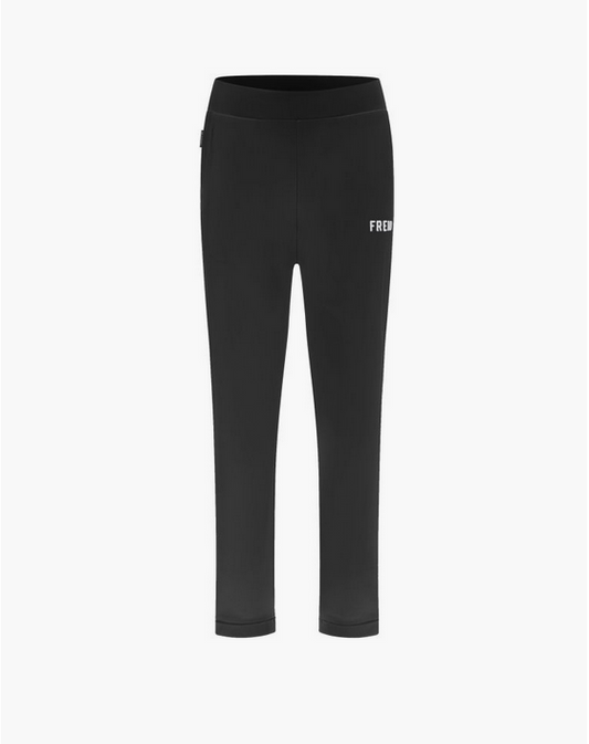Freddy Pantalone sportivo 7/8 in modal gamba dritta con risvolto S3WCXP1 N black