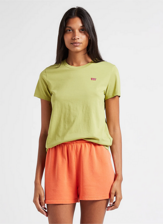 Levi's T-shirt manica corta da donna W Little Logo 39185-0204 pistachio