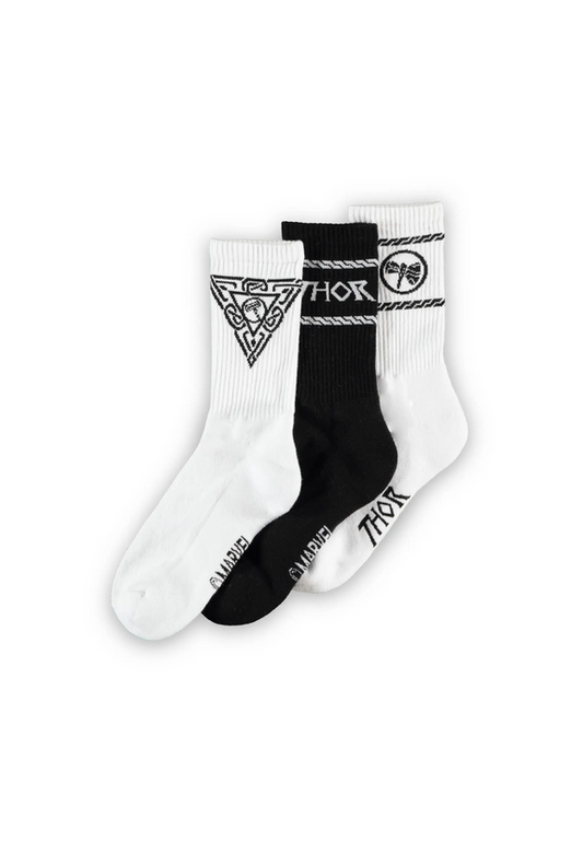 Marvel - Calze unisex Thor (confezione da 3)