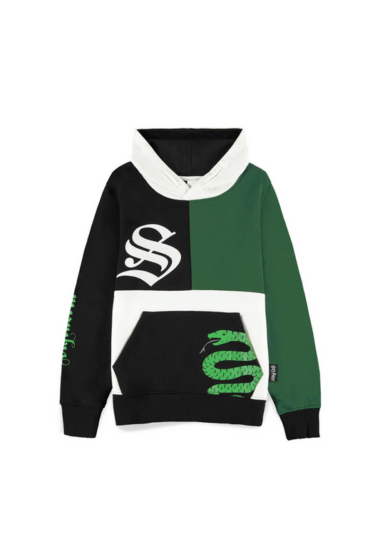 Harry Potter - Felpa con cappuccio per ragazzi Serpeverde