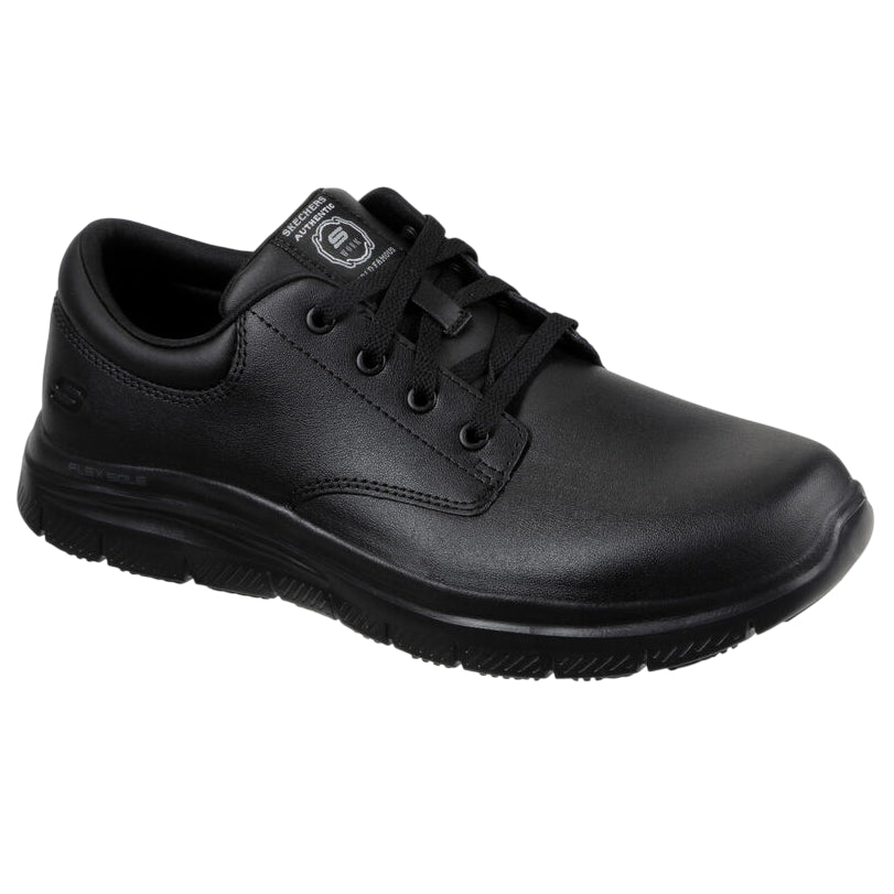 Skechers Scarpa Lavoro Flex Advantage SR Fourche 77513EC/BLK Nero - 3/4