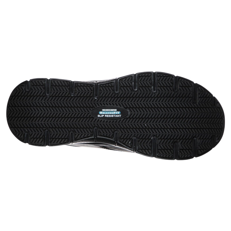 Skechers Scarpa Lavoro Flex Advantage SR Fourche 77513EC/BLK Nero - suola