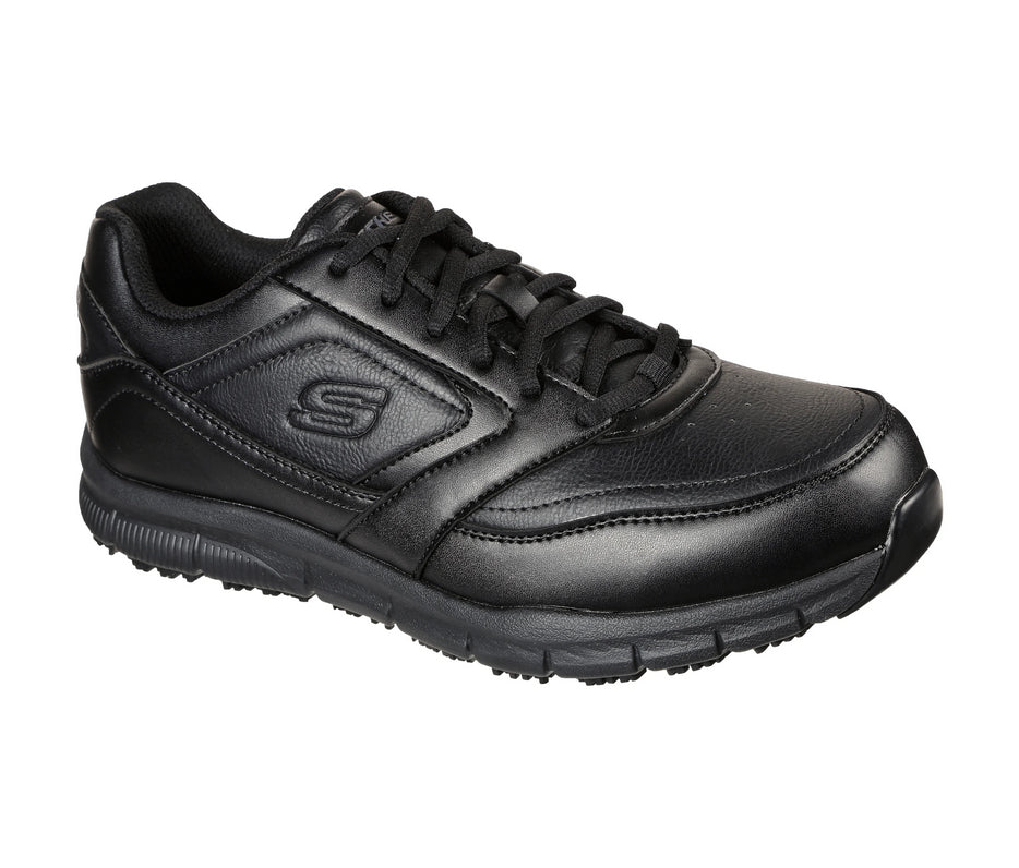 Skechers Scarpa Lavoro Nampa SR 77156EC/BLK Nero: Comfort e Sicurezza in un Look Sportivo