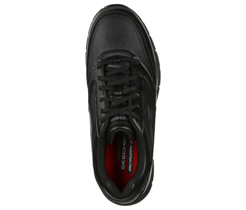 Skechers Scarpa Lavoro Nampa SR 77156EC/BLK Nero: Comfort e Sicurezza in un Look Sportivo