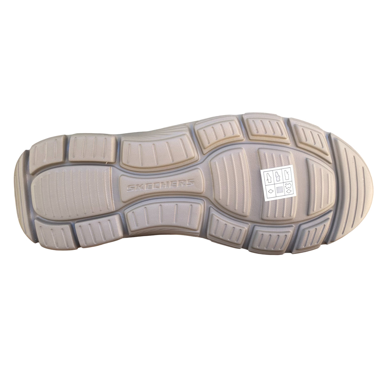 Skechers Scarpe Uomo Arch Fit Garza Slip-ins Marroni 205517/CDB - suola