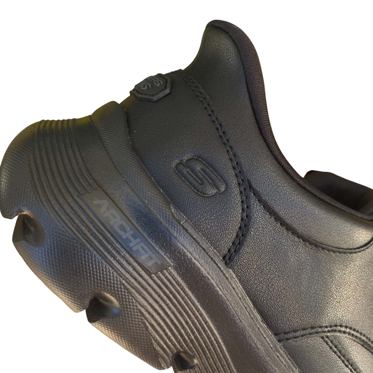 Skechers Scarpe Uomo Arch Fit Garza Slip-ins Nere 205517/BBK