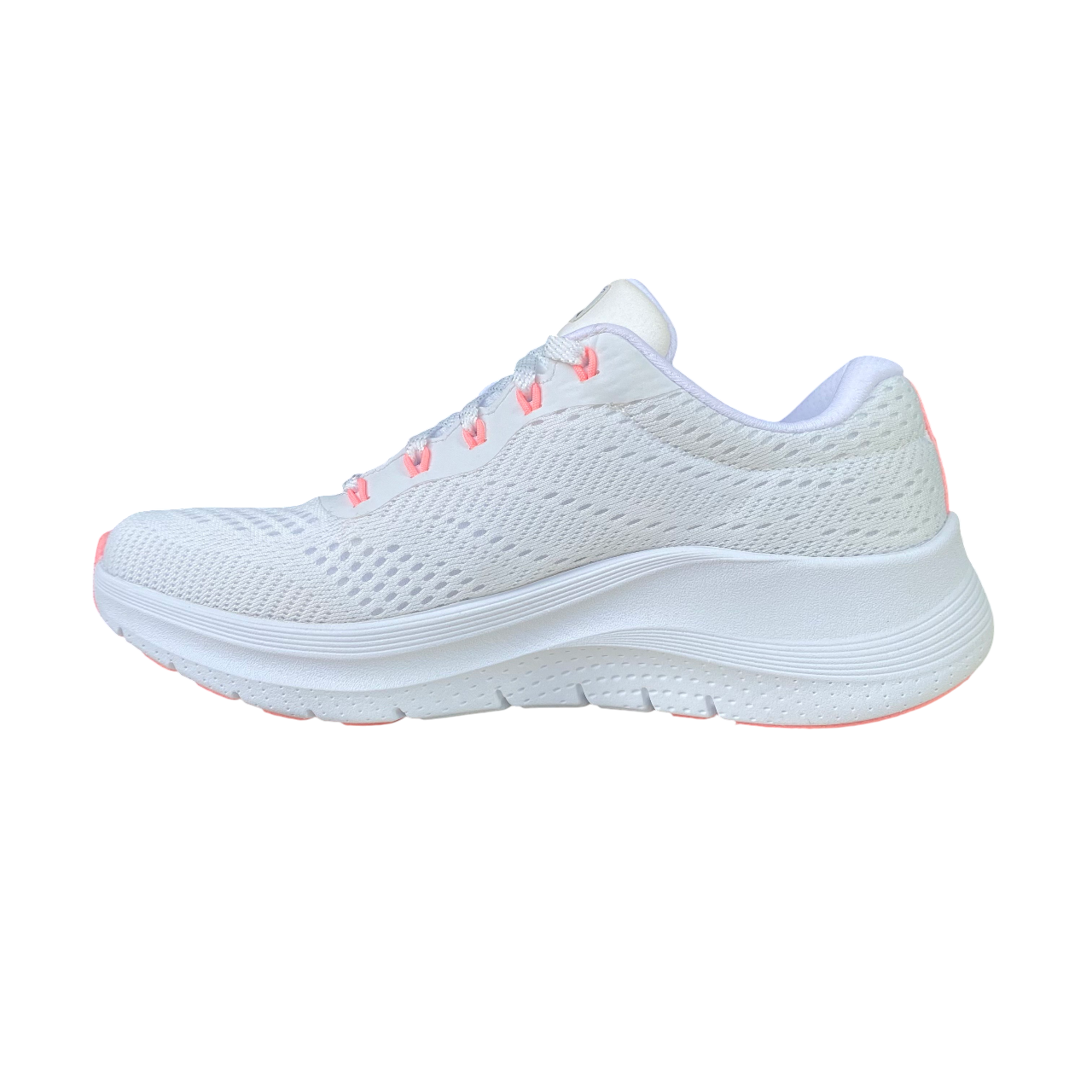 Skechers scarpa sneakers da donna Arch-FIt 2.0 Big League 150051/WPKB bianco-rosa
