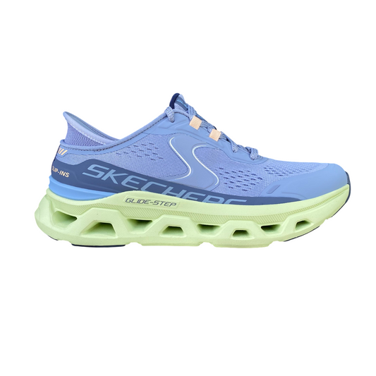 Skechers scarpa sneakers da donna Slip-Ins Glide-Step Altus 150510/BLMT blu