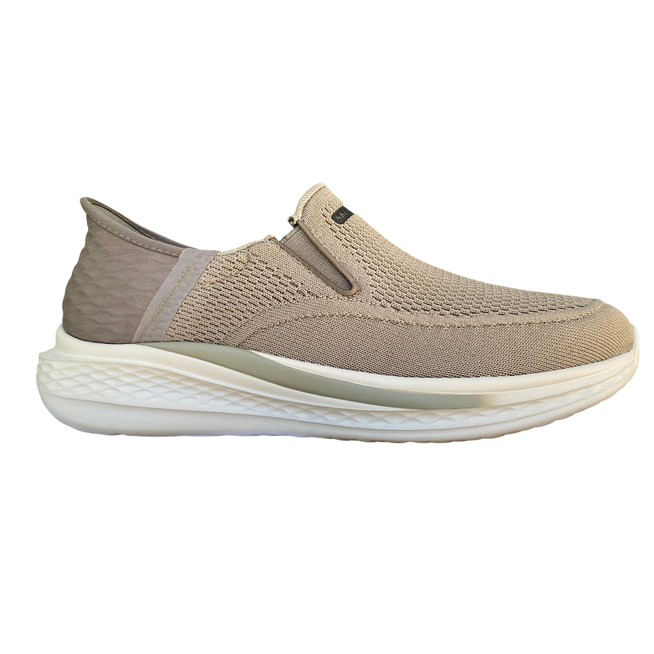 Skechers scarpa sneakers da uomo Slip-ins Relaxed Fit Slade Deacon 210887/TPE tortora