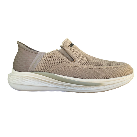 Skechers scarpa sneakers da uomo Slip-ins Relaxed Fit Slade Deacon 210887/TPE tortora