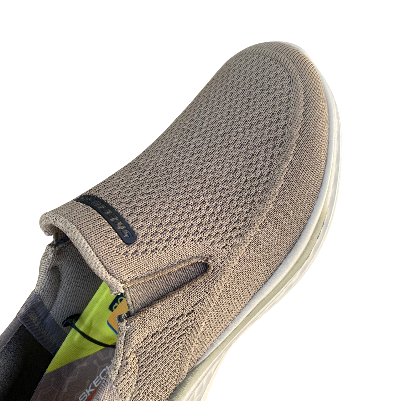 Skechers scarpa sneakers da uomo Slip-ins Relaxed Fit Slade Deacon 210887/TPE tortora