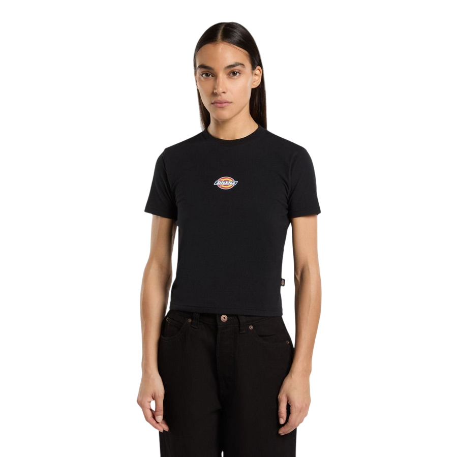 Sportiamo_Dickies maglietta manica corta da donna Maple Valley DK0A4ZAOBLK nero