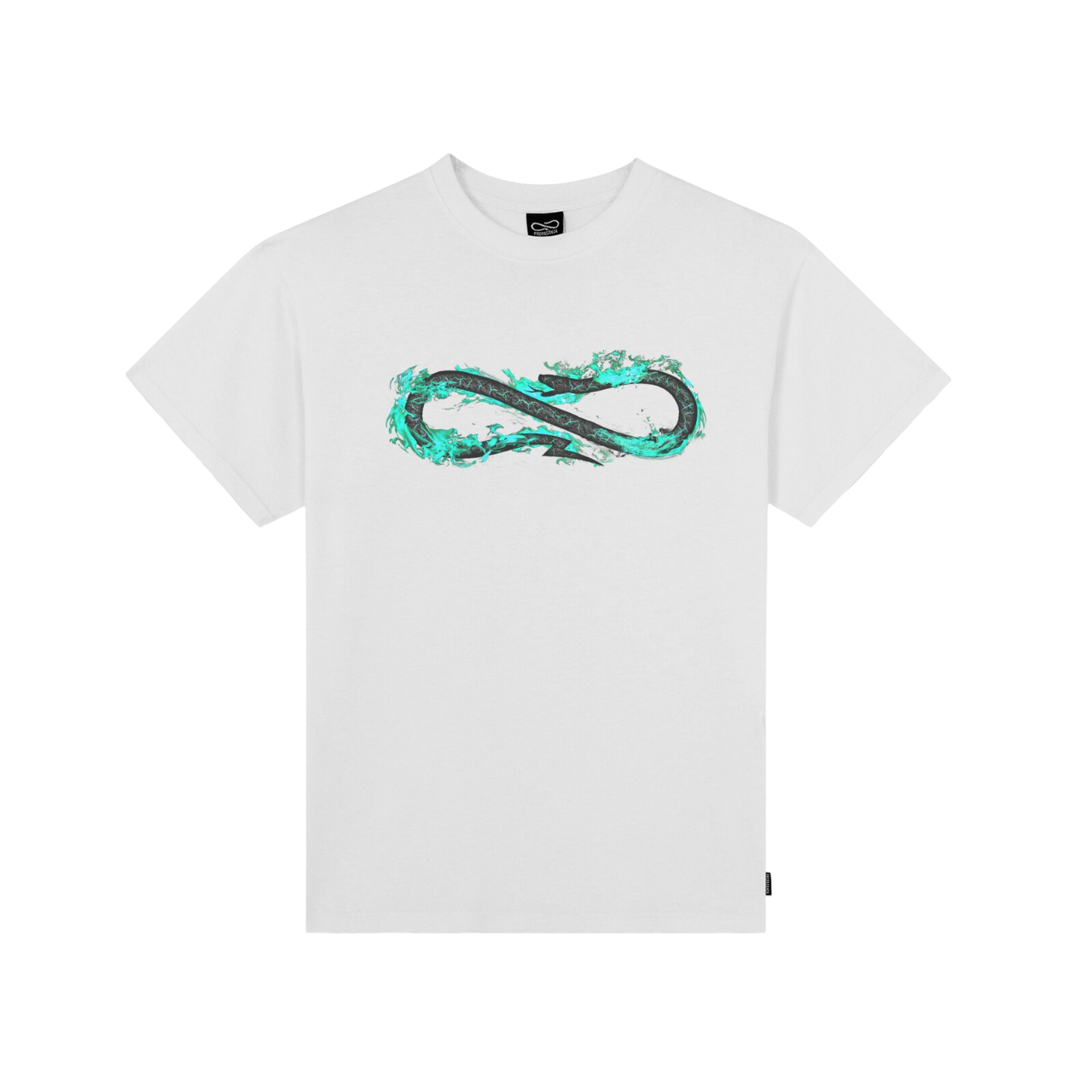 Sportiamo_Propaganda maglietta manica corta da uomo Logo Fire 25SSPRTS834 bianco