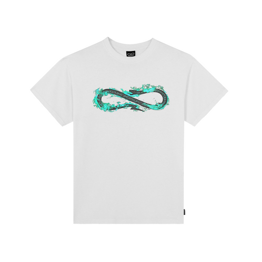 Sportiamo_Propaganda maglietta manica corta da uomo Logo Fire 25SSPRTS834 bianco