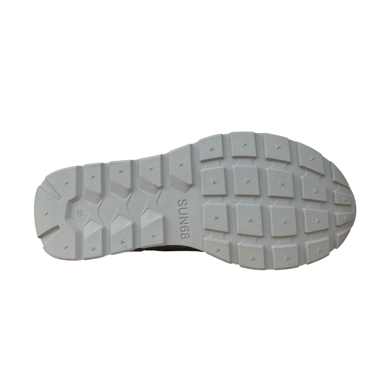 Sportiamo_Sun68 scarpa sneaker da ragazza in pelle Big Ally Z35408T 44 argento4