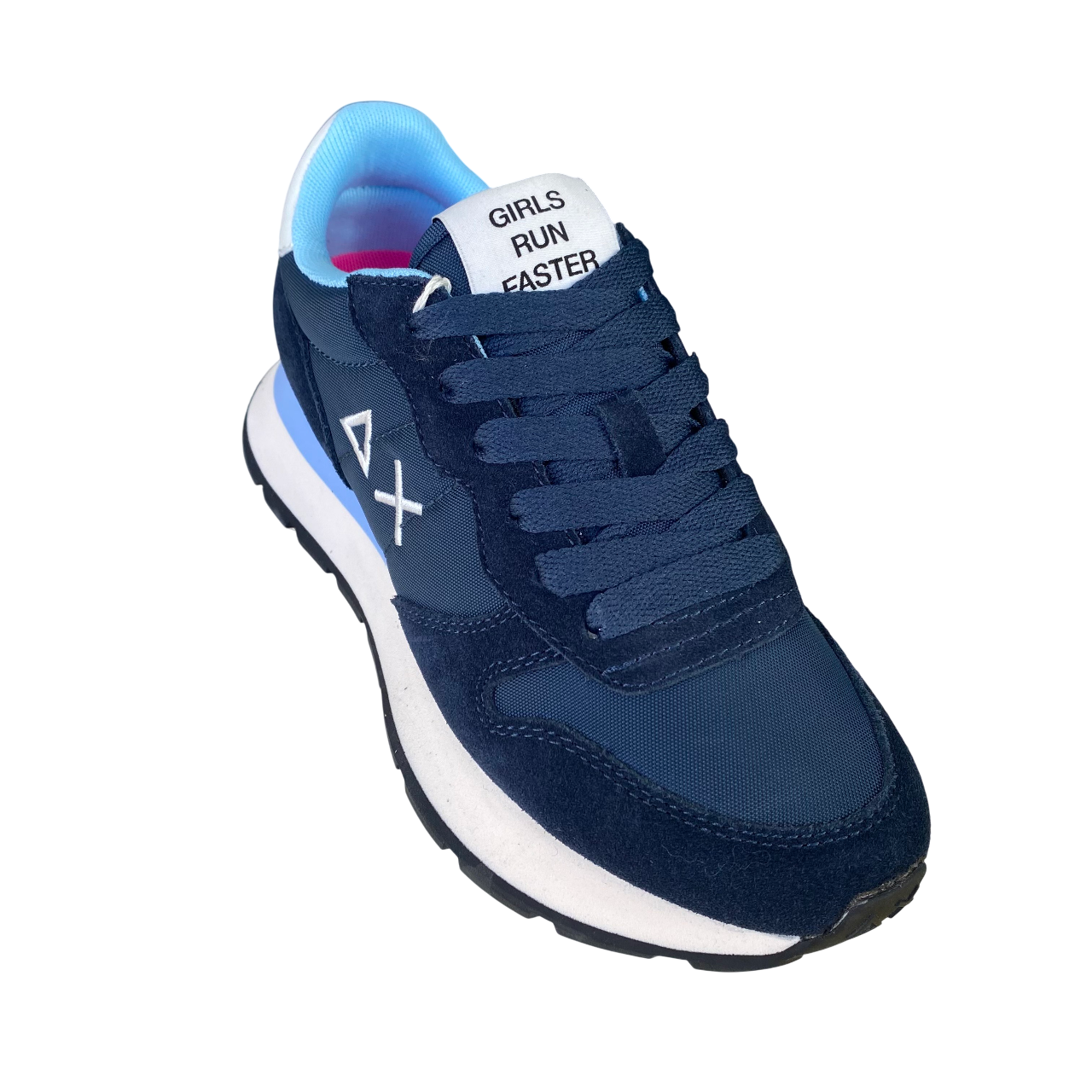 Sun68 scarpa sneakers da donna Ally Solid Nylon z35201 07 blu