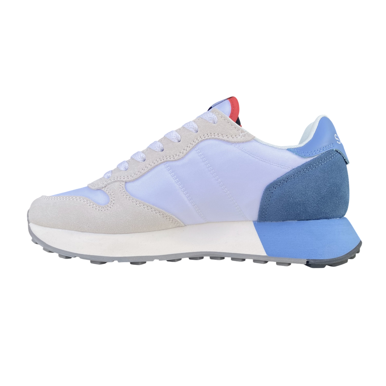 Sun68 scarpa sneakers da uomo Jaki 2.0 Solid z35111 01 bianco