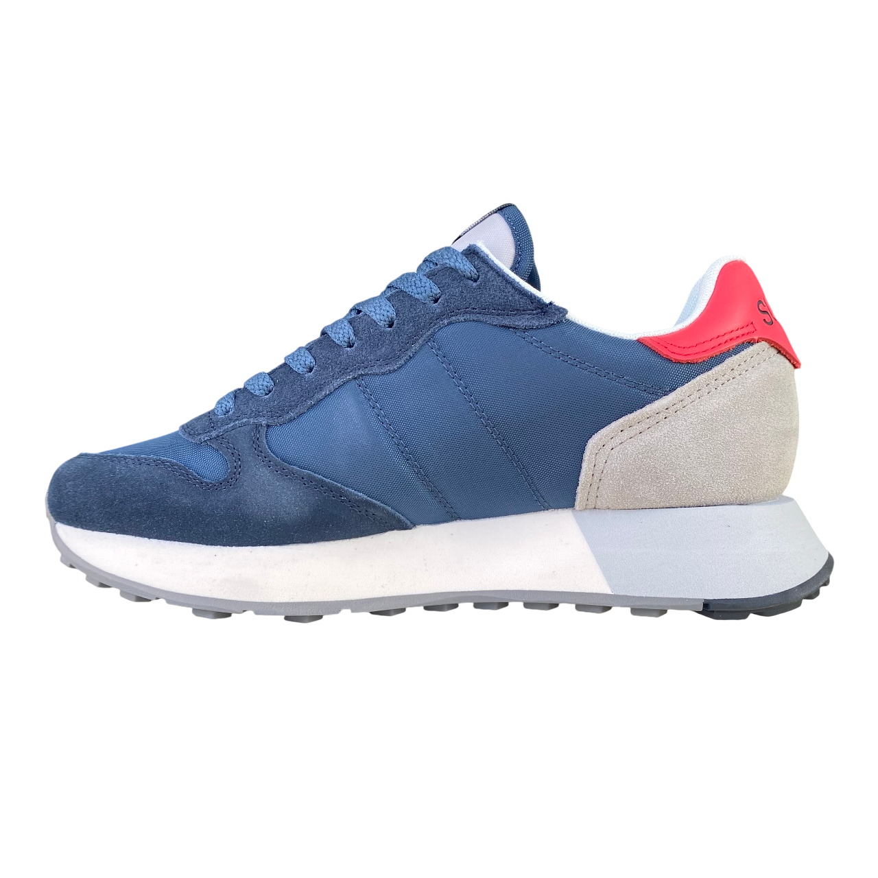 Sun68 scarpa sneakers da uomo Jaki 2.0 Solid z35111 07 blu