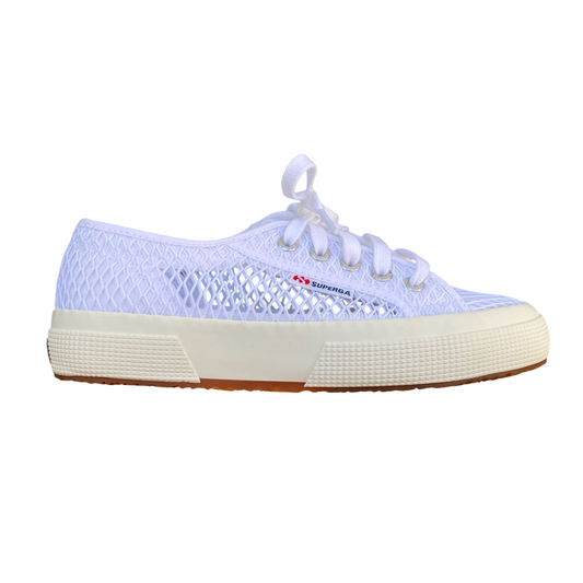 Superga scarpa sneakers da donna 2750 Mesh S2135GW 001 bianco