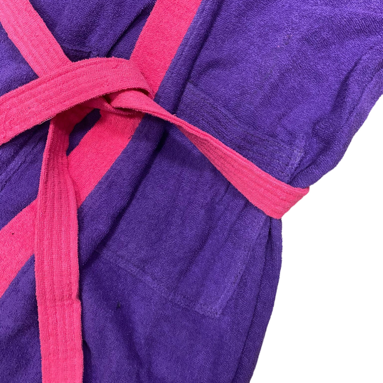 Arena Accappatoio Cotton Robe Bicolor 011690 990 Viola-Rosa – Comfort Assorbente