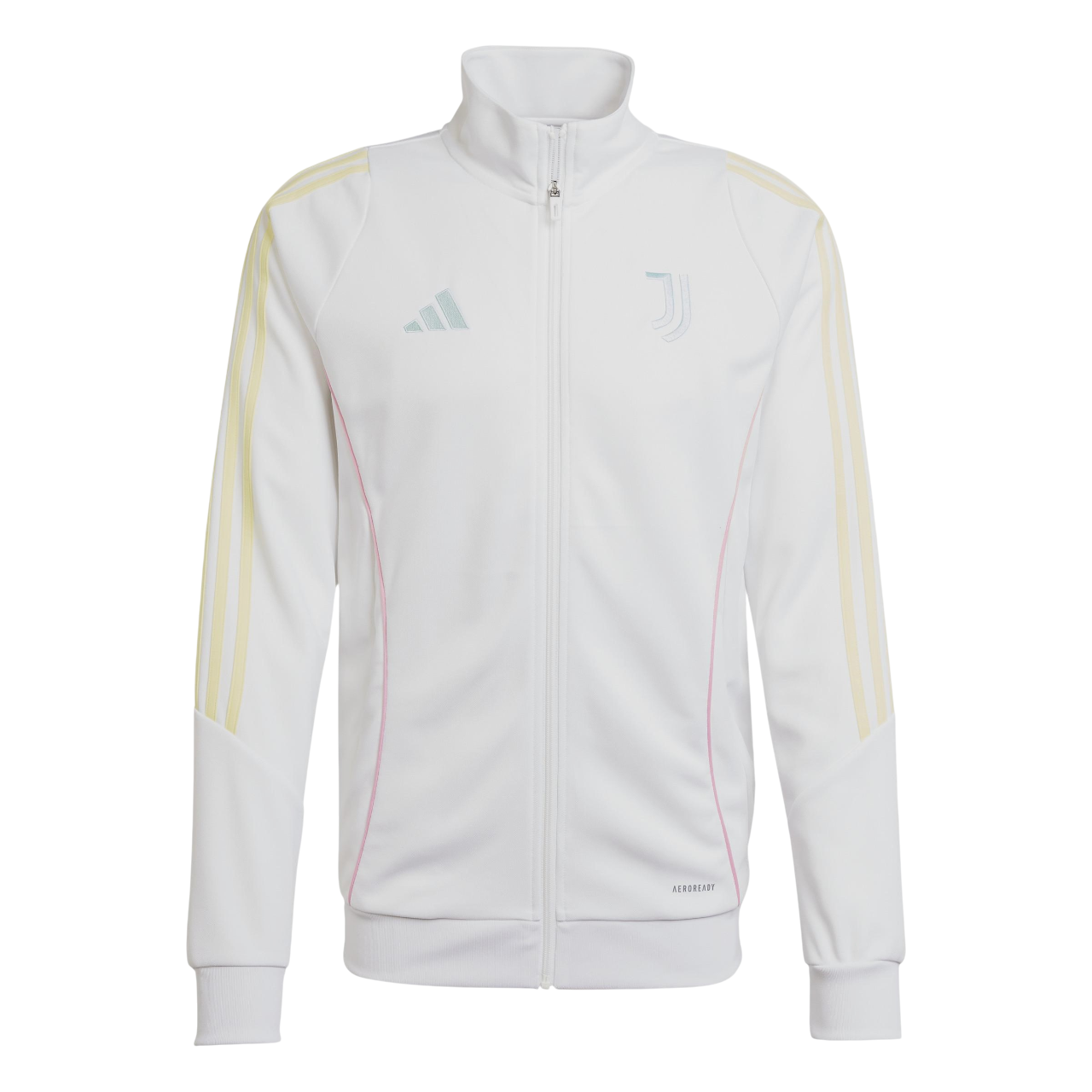 Dettaglio tessuto tecnico Adidas della tuta Juventus Away Tiro JN9874