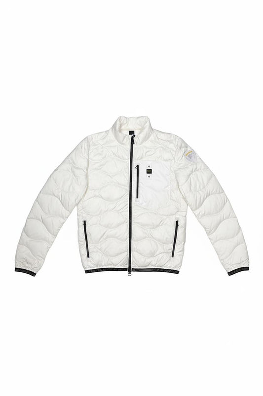 Blauer uomo piumino leggero uomo Daniel 26SBLUC03178-006719 100 Bianco