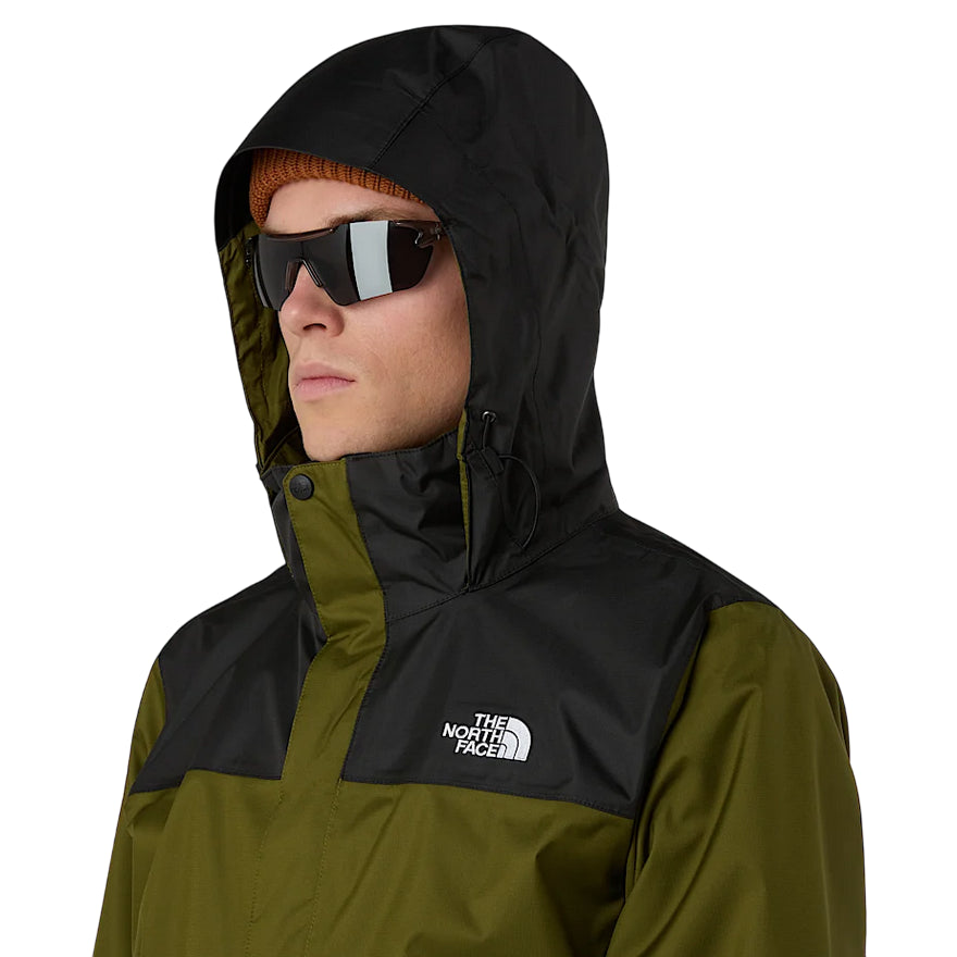 The North Face - Giacca Uomo 3 in 1 Evolve II Triclimate NF00CG55 Oliva/Grigio - cappuccio