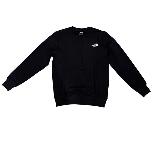 The North Face Box Graphic Felpa Girocollo Uomo NF0A8JNBKY4 Nera - Vista Frontale