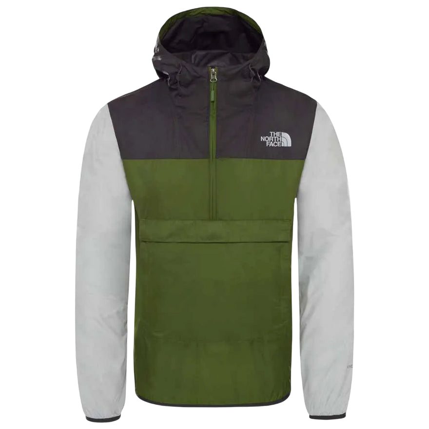 The North Face Giacca Anorak Faronak Uomo Nero-Verde NF0A3FZL3WQ