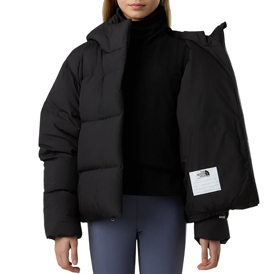 The North Face Giacca North Down da ragazza NF0A88UDJK3 Nero - Stile e Calore per le Giovani Esploratrici