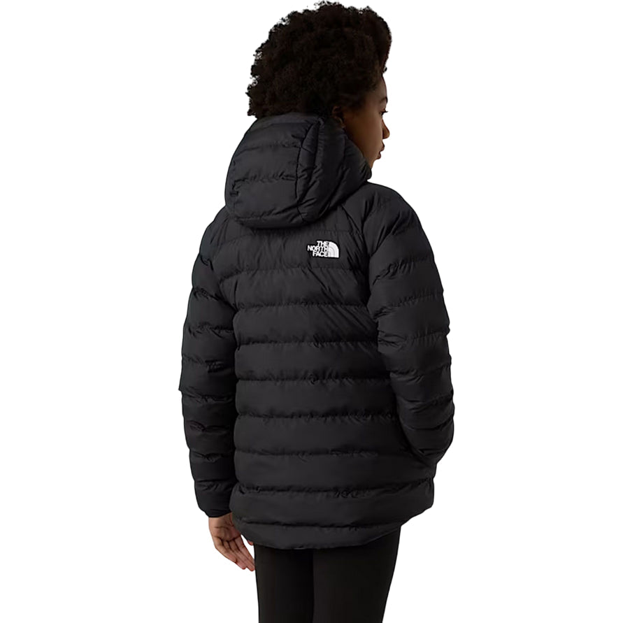 The North Face Giacca reversibile Perrito da ragazza NF0A88UEWOO nero-grigio