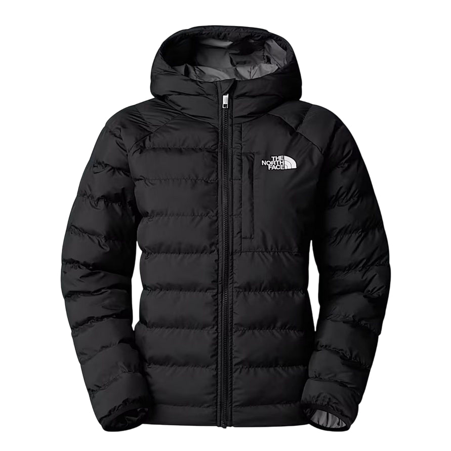 The North Face Giacca reversibile Perrito da ragazza NF0A88UEWOO nero-grigio