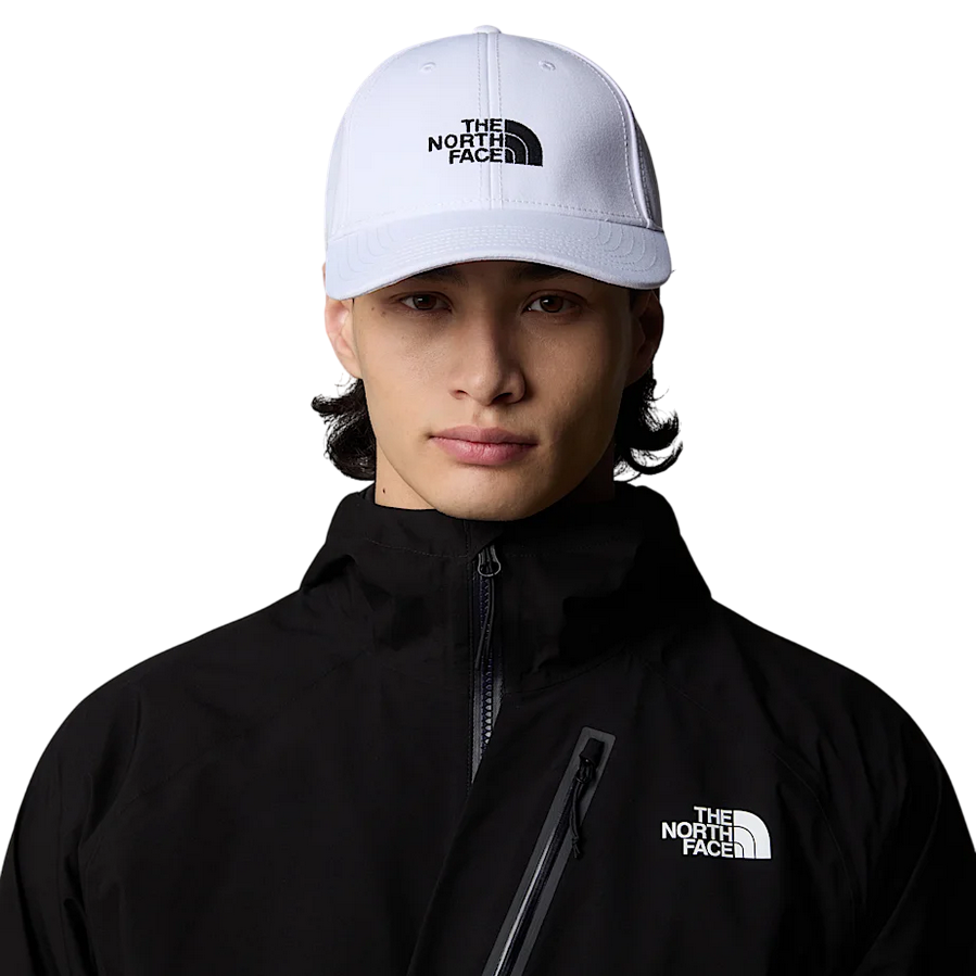 The North Face cappellino classico con visiera curva '66 NF0A4VSVFN4 bianco. Taglia unica, regolabile
