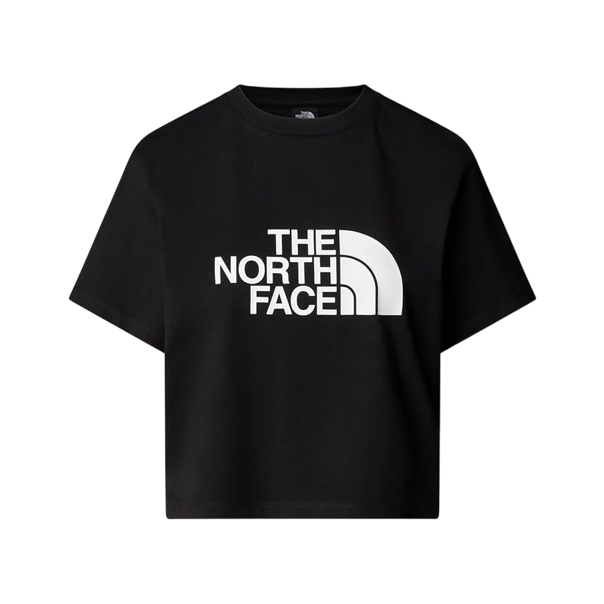 The North Face maglietta corta a maniche corte da donna Easy Relaxed NF0A8A6HJK3 nero