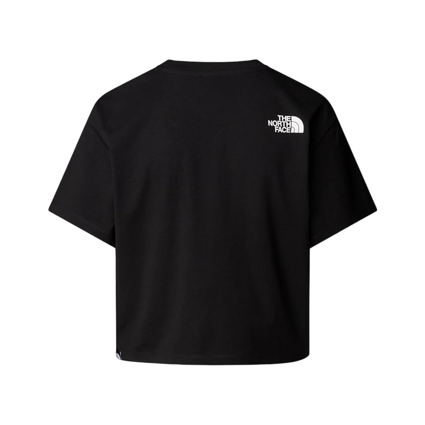 The North Face maglietta corta a maniche corte da donna Easy Relaxed NF0A8A6HJK3 nero