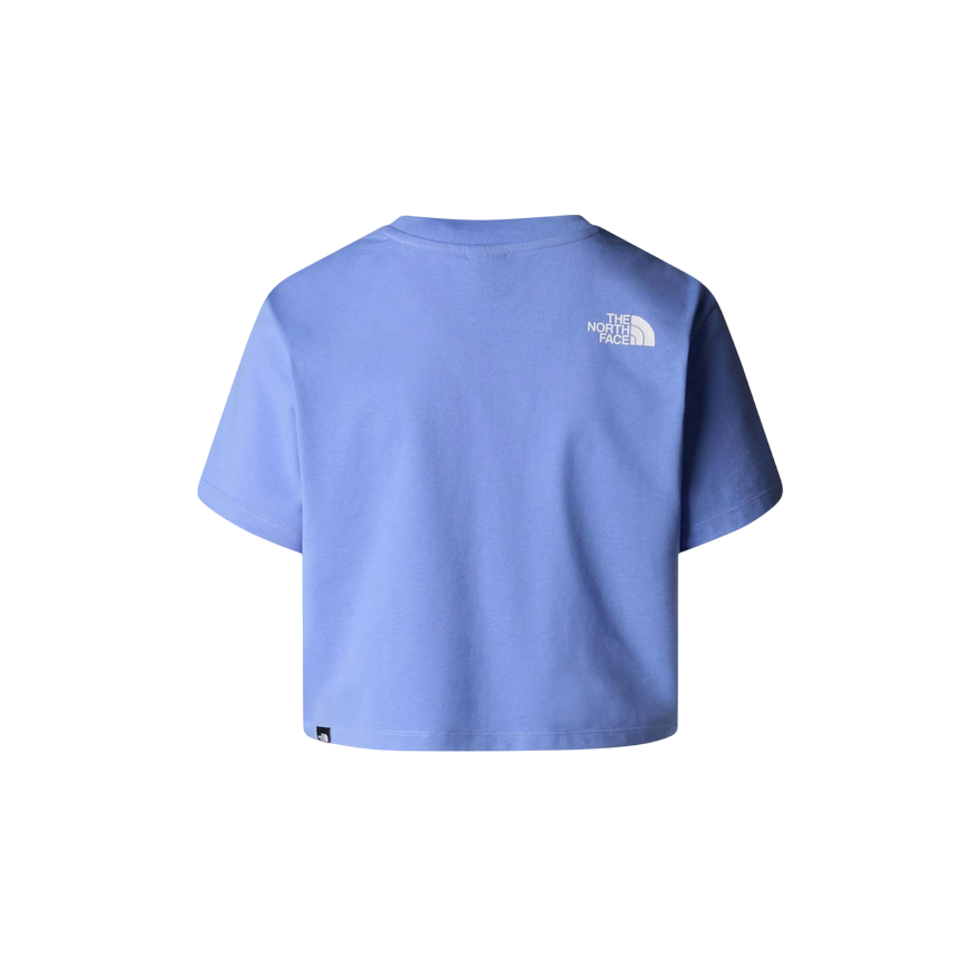 The North Face maglietta corta da donna manica corte Simple Dome NF0A87U40YI blu virtuale