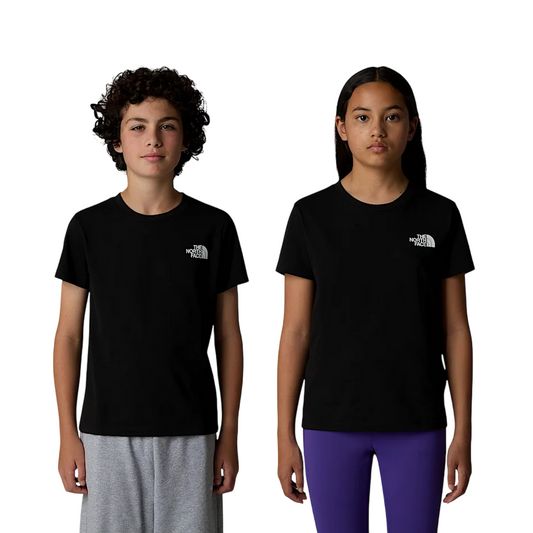 The North Face maglietta manica corta Junior Simple Dome NF0A8DRPJK3 nero