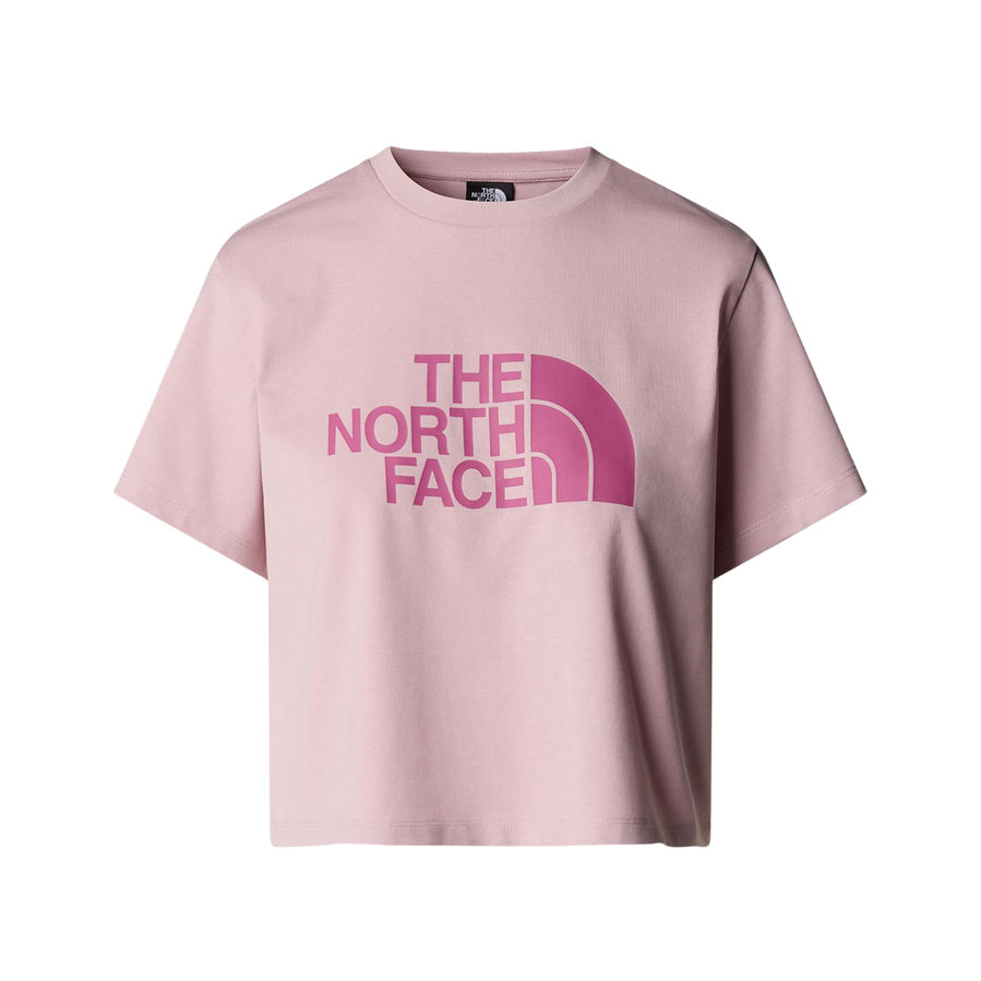 The North Face maglietta manica corta da donna Easy Relaxed Crop NF0A8A6HA1O rosa