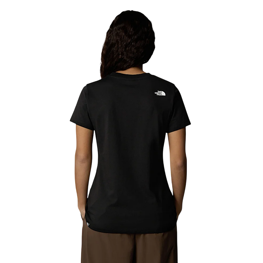 The North Face maglietta manica corta da donna Simple Dome Slim NF0A87NHJK3 nero