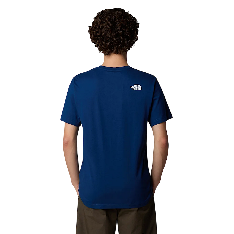 The North Face maglietta manica corta da uomo Never Stop Exploring NF0A87NSD1R blu