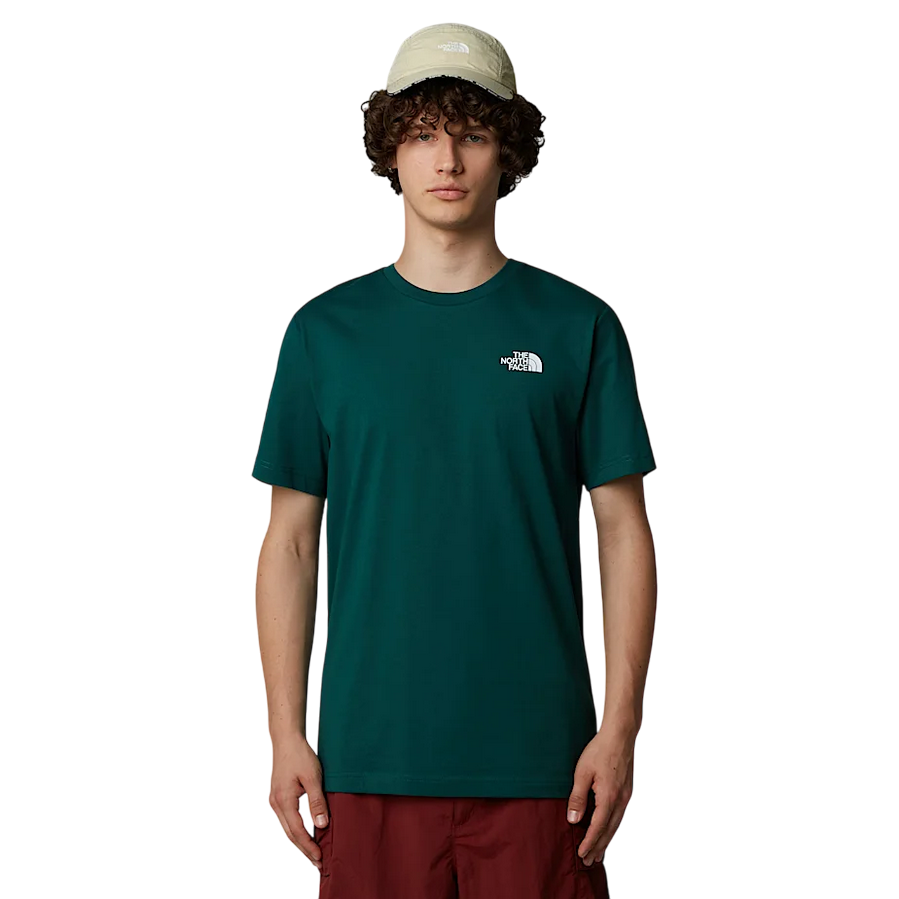 The North Face maglietta manica corta da uomo Redbox Celebration NF0A87NV6GI verde