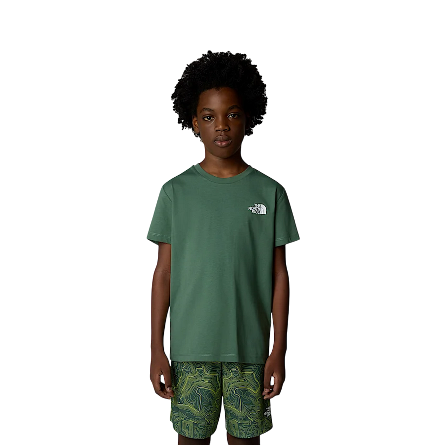 The_North_Face_maglietta_manica_corta_junior_Redbox_NF0A89VTHCH_verde_1