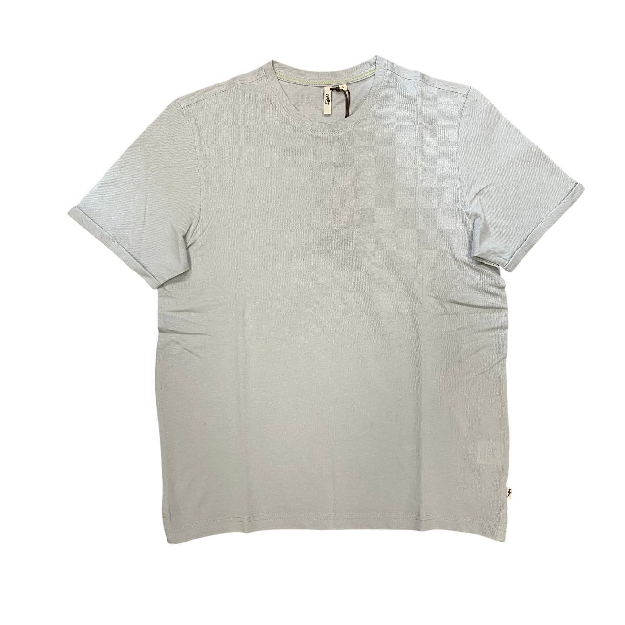 Trez maglia manica corta in cotone pique Tasik-PC M49046 805 grigio