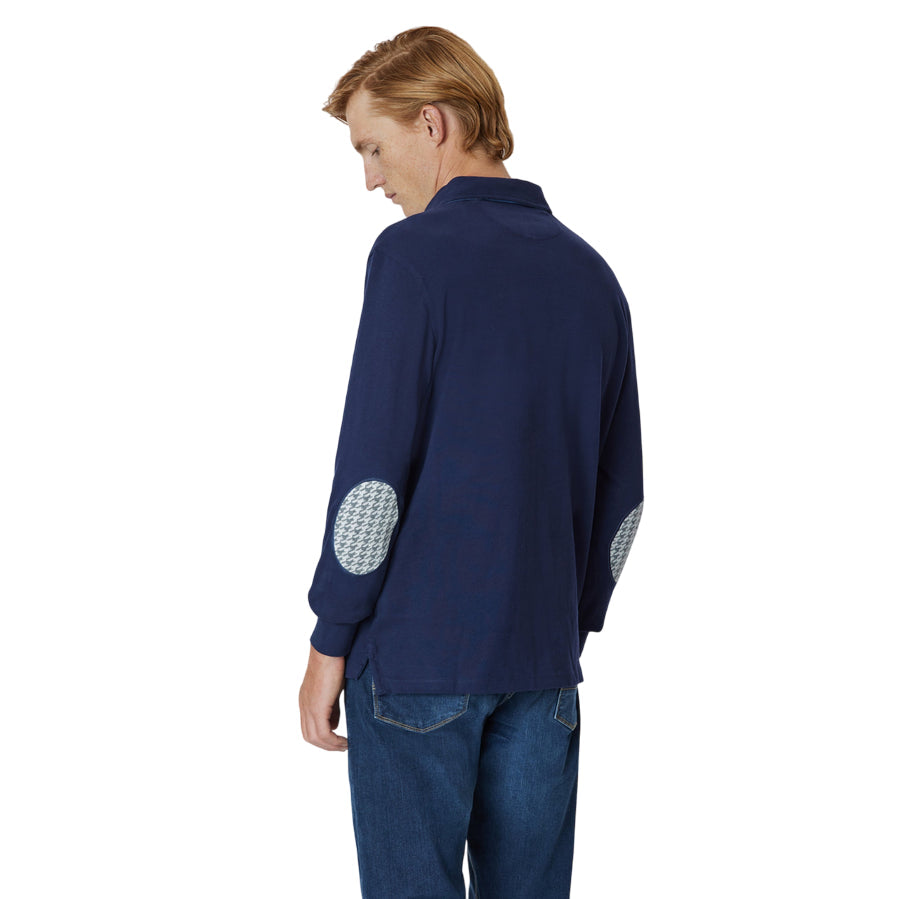 U.S. Polo Assn. Polo Manica Lunga da Uomo in Cotone Lyle Helbow US42177017 179 Blu – Eleganza Sportiva, Comfort Naturale e Versatilità Stagionale