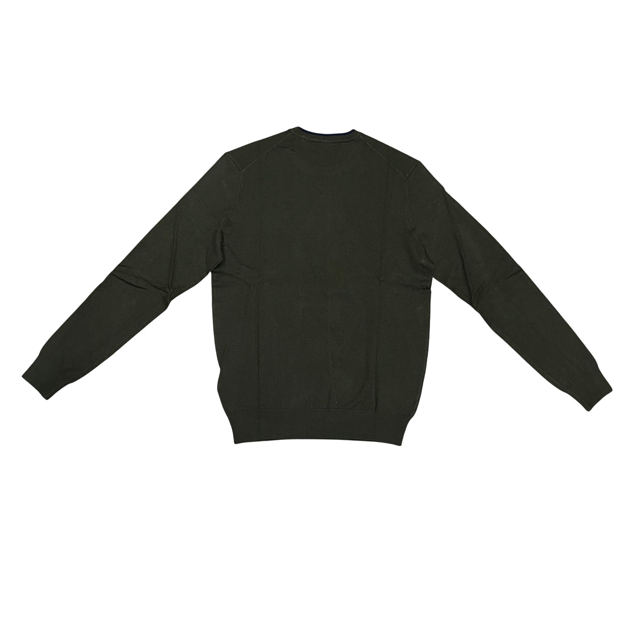 US Polo Assn Maglia Girocollo Misto Lana e Viscosa US42173007 249 Verde – Comfort Classico, Stile Versatile e Qualità Tradizionale