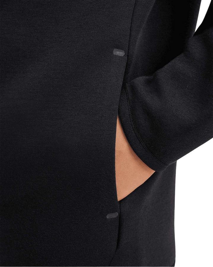 Nike Felpa Tech Fleece Junior Zip HV5867-010 Nero Ragazzo