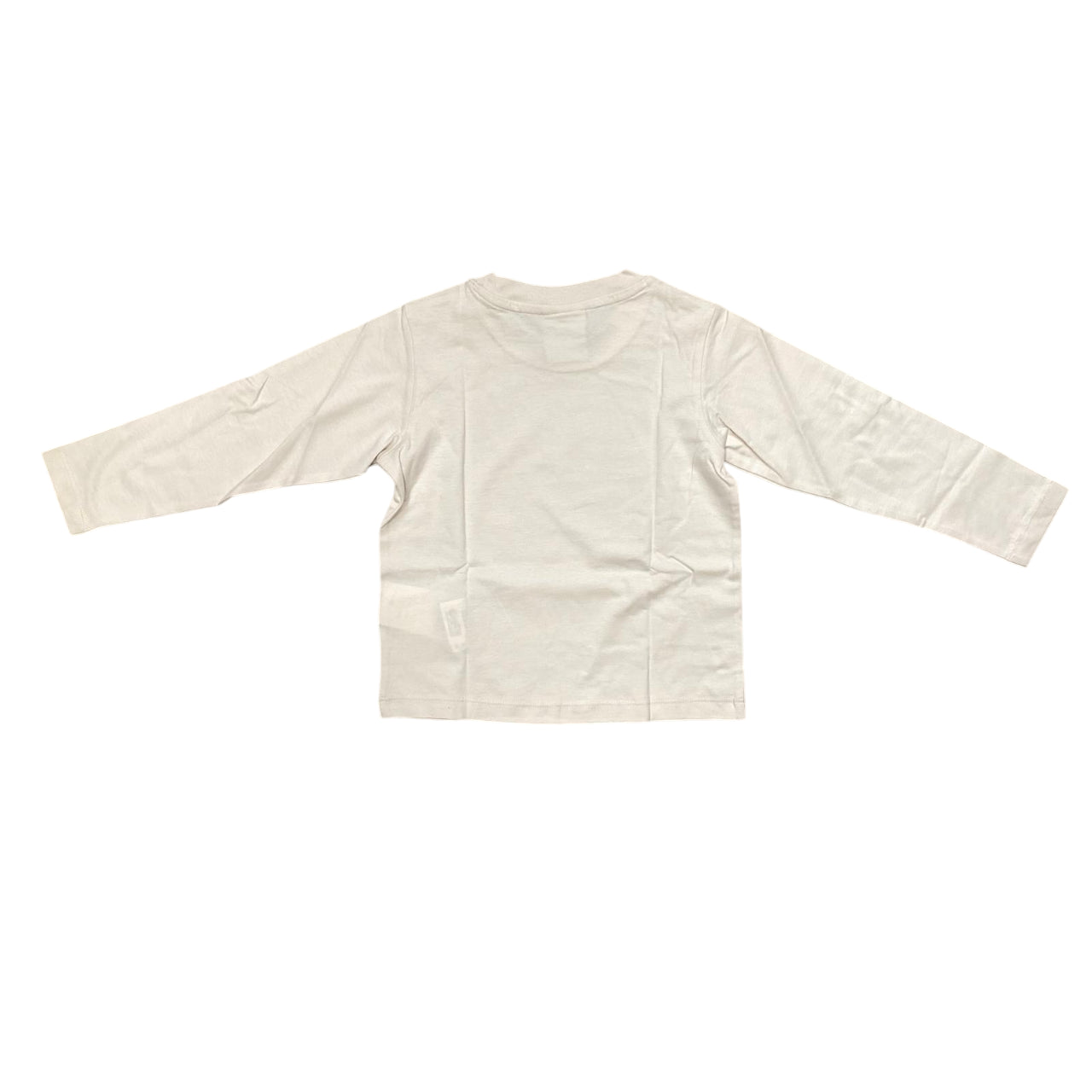 Champion Maglietta Manica Lunga Bambino 405254 WW056 Beige-Nero - Comfort e Stile Junior