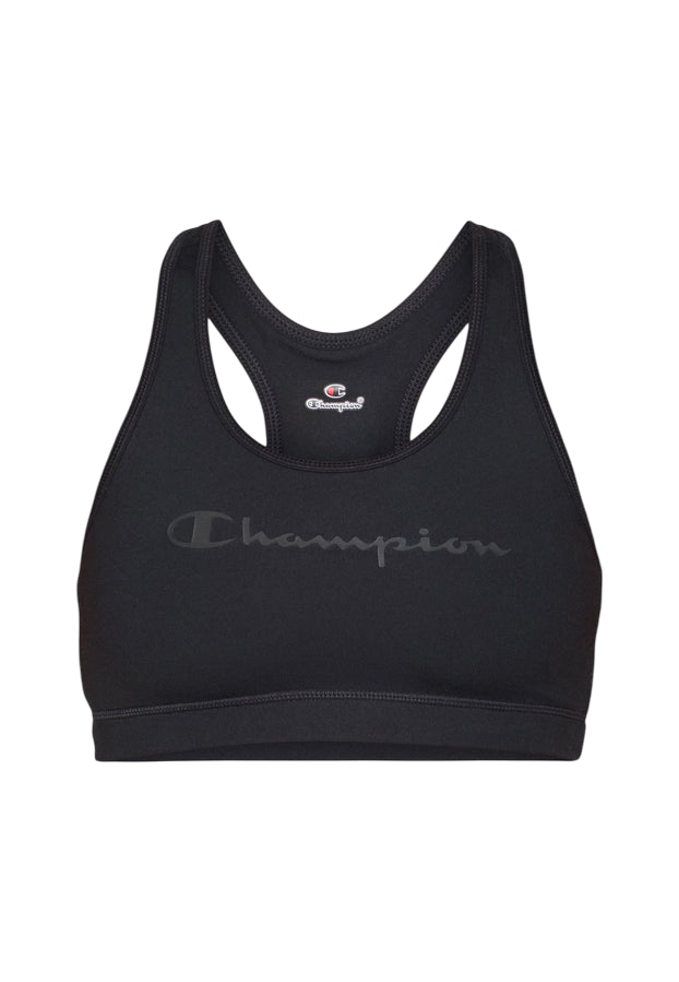 Champion Top Reggiseno donna impatto leggero Nero 118392_KK001