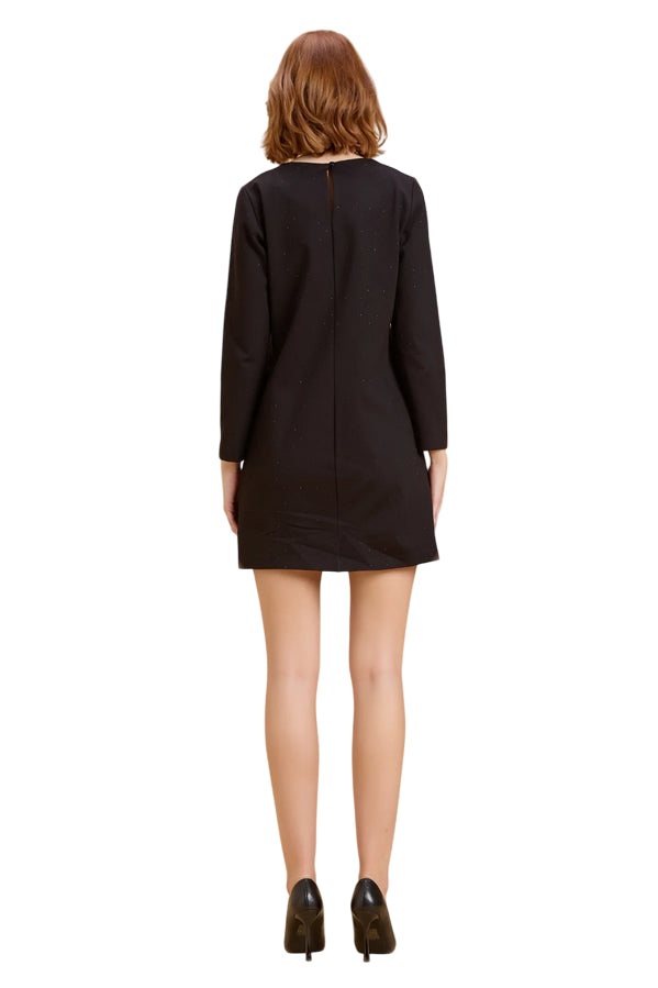 Griffai Abito Donna con Strass DGF5966 Nero – Eleganza Glam